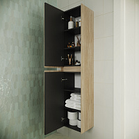 Sancos Cento Шкаф-пенал подвесной 35x30x160h см, цвет: карпатская ель PCN35KE