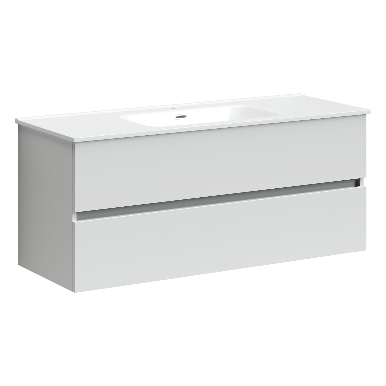 Sancos Urban Тумба для раковины подвесная 119x45x55h см, цвет: белый UR120-1W