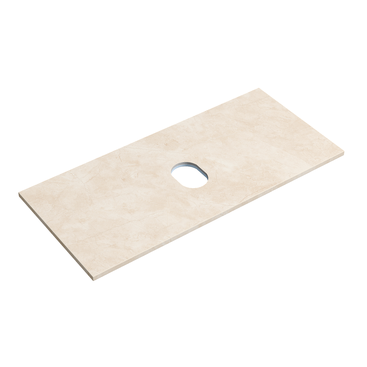 Sancos Столешница 100x46x2,1h см, цвет: kreman TT100A2