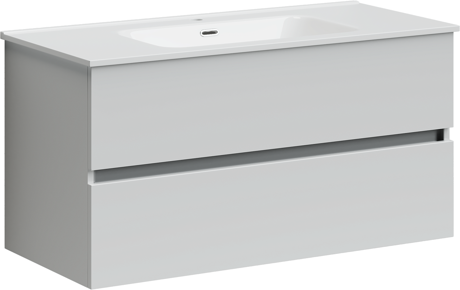 Sancos Urban Тумба для раковины подвесная 99x45x55h см, цвет: белый UR100W