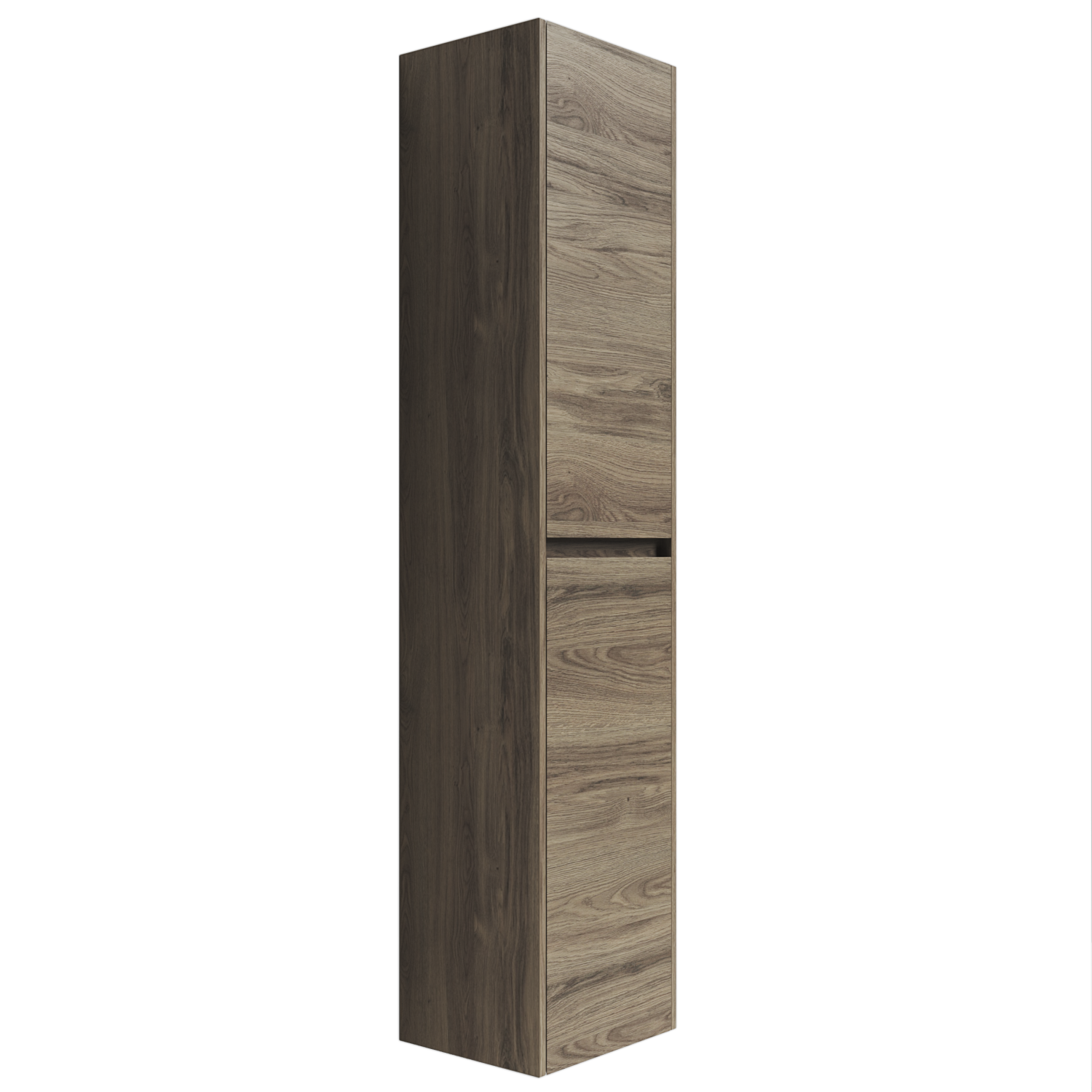 Sancos Libra Шкаф-пенал подвесной 35x30x160h см, цвет: дуб чарльстон PLB35ECH