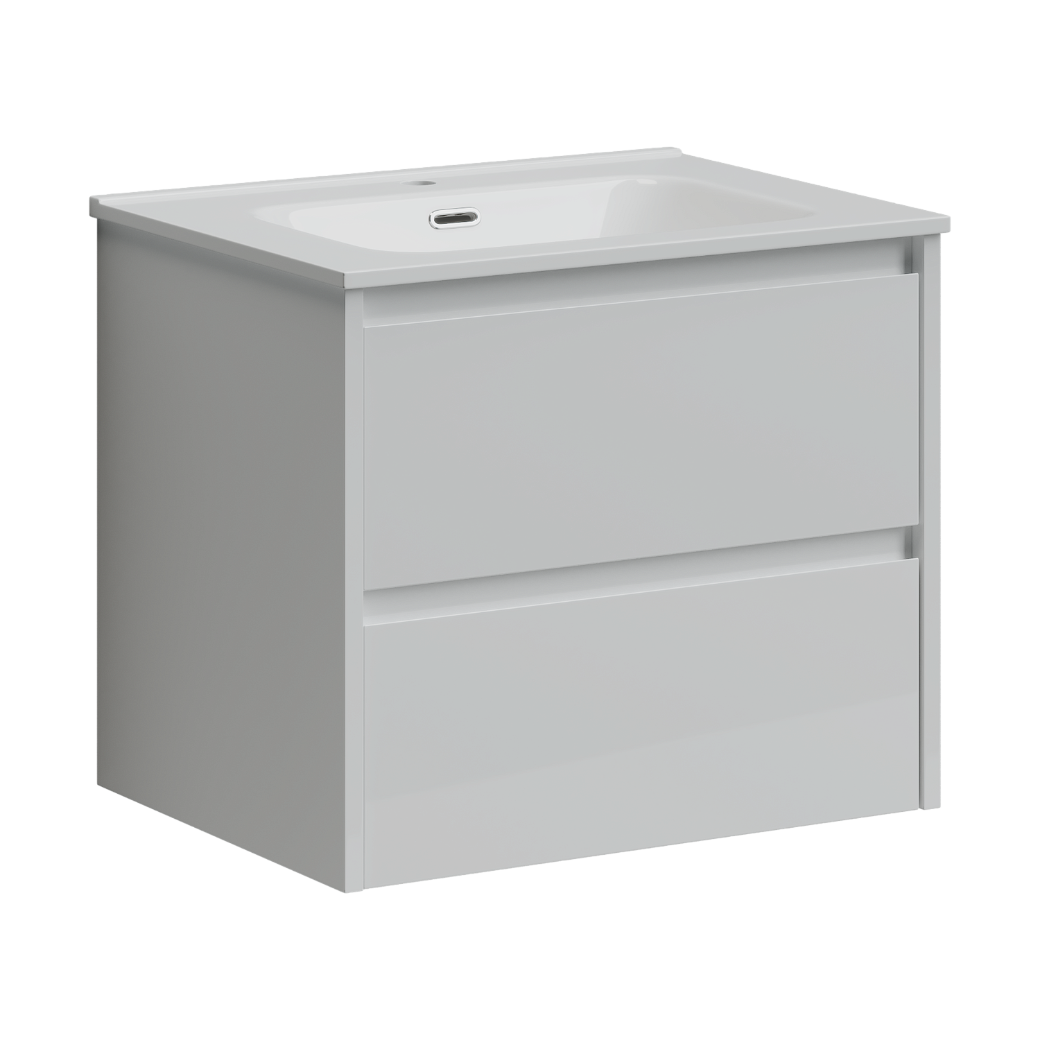 Sancos Libra Тумба для раковины подвесная 59x45x50h см, цвет: белый LB60W