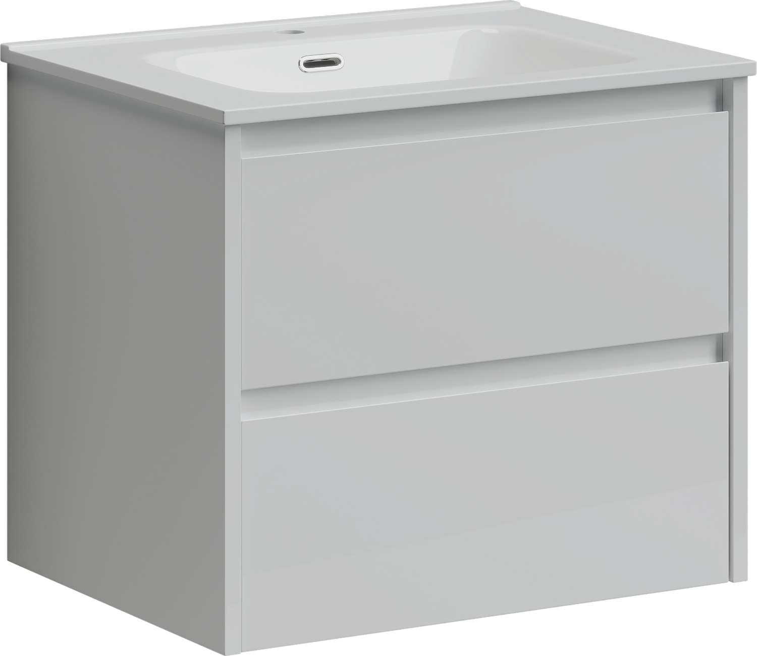 Sancos Libra Тумба для раковины подвесная 59x45x50h см, цвет: белый LB60W