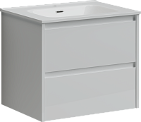 Sancos Libra Тумба для раковины подвесная 59x45x50h см, цвет: белый LB60W