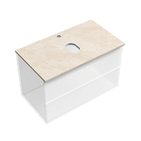 Sancos Столешница 80x46x2,1h см, цвет: kreman TT80A2X