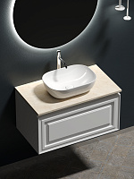 Sancos Столешница 80x46x2,1h см, цвет: kreman TT80A2X