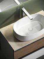 Sancos Столешница 80x46x2,1h см, цвет: kreman TT80A2X