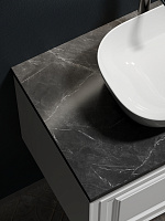 Sancos Столешница 80x46x2,1h см, цвет: black sky TT80A1X