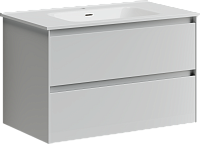 Sancos Cento Тумба для раковины подвесная 79x45x50h см, цвет: белый глянец CN80W