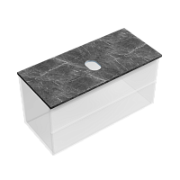 Sancos Столешница 100x46x2,1h см, цвет: black sky TT100A1