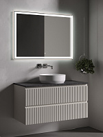 Sancos Столешница 100x46x2,1h см, цвет: black sky TT100A1