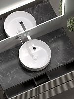 Sancos Столешница 100x46x2,1h см, цвет: black sky TT100A1