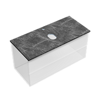 Sancos Столешница 100x46x2,1h см, цвет: black sky TT100A1X