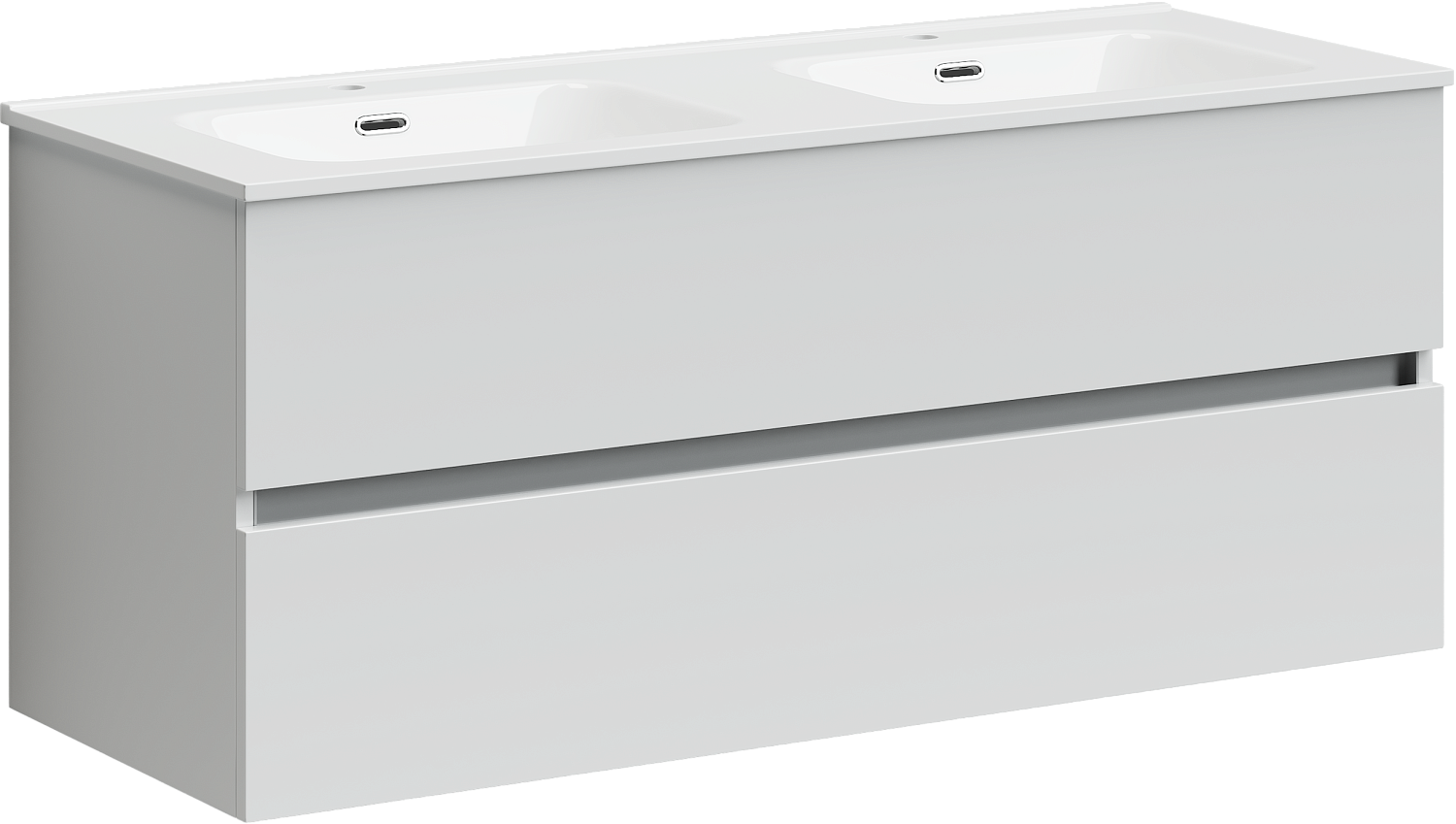 Sancos Urban Тумба для раковины подвесная 119x45x55h см, цвет: белый UR120-2W