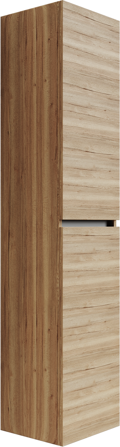 Sancos Urban Шкаф-пенал подвесной 35x30x160h см, цвет: дуб галифакс натуральный PUR35EG