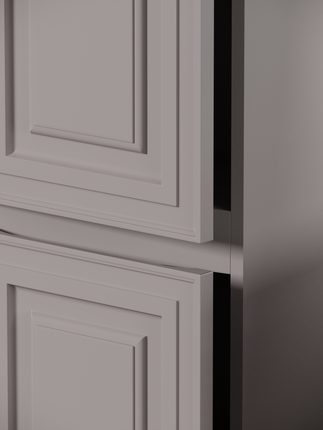 Sancos Very Шкаф-пенал подвесной 35x30x160h см, цвет: doha soft PVR35LSM