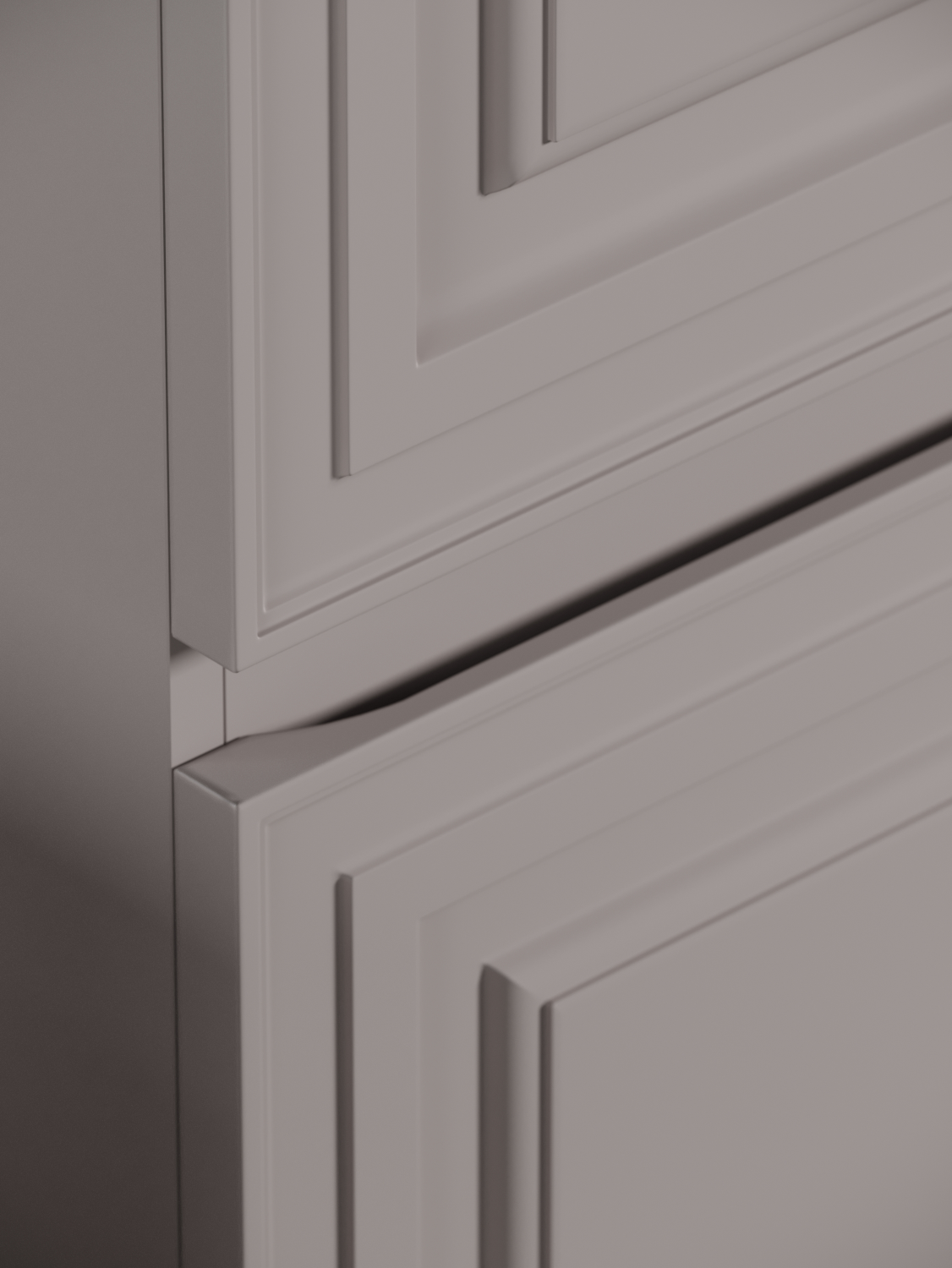 Sancos Very Шкаф-пенал подвесной 35x30x160h см, цвет: doha soft PVR35RSM