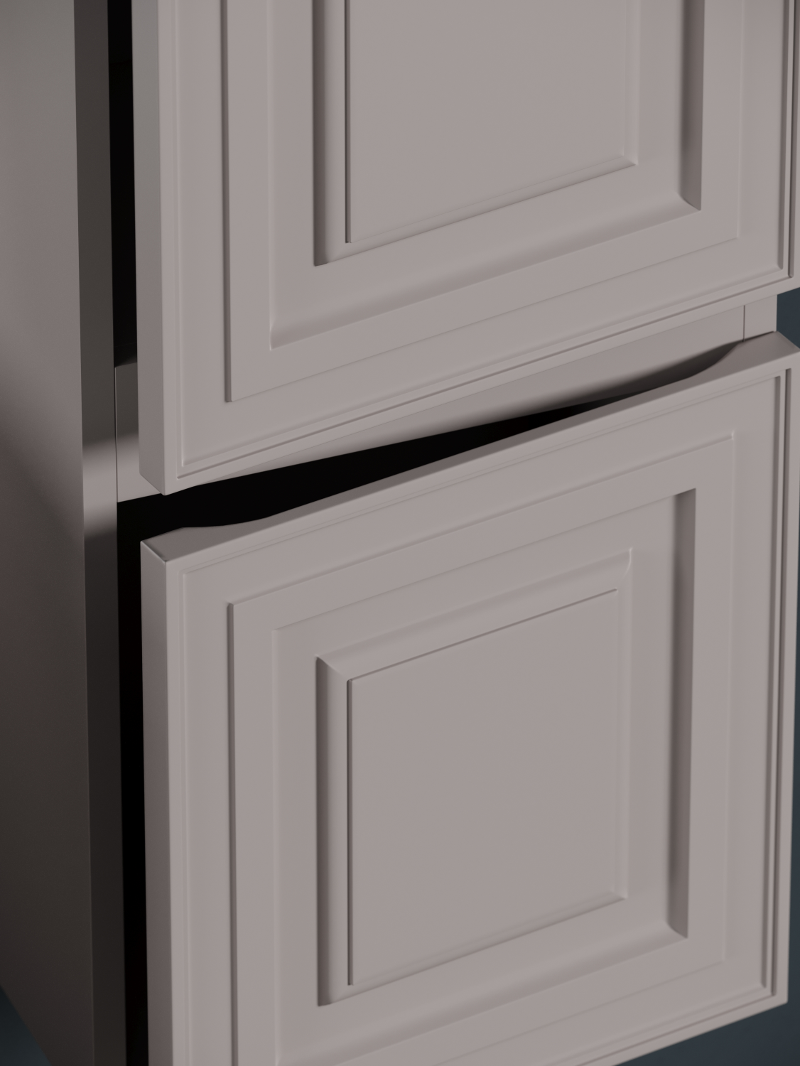 Sancos Very Шкаф-пенал подвесной 35x30x160h см, цвет: doha soft PVR35RSM