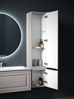 Sancos Very Шкаф-пенал подвесной 35x30x160h см, цвет: doha soft PVR35RSM