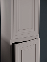 Sancos Very Шкаф-пенал подвесной 35x30x160h см, цвет: doha soft PVR35RSM