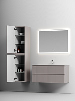 Sancos Snob T Шкаф-пенал подвесной 35x35x165h см, цвет: doha soft PSNT35SM