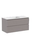 Sancos Snob R Тумба для раковины подвесная 99,5x44,5x50h см, цвет: beige soft SNR100RCE