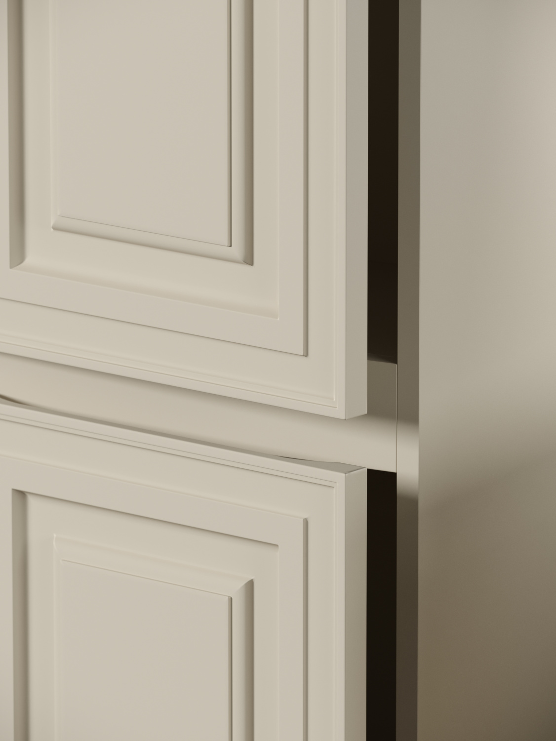 Sancos Very Шкаф-пенал подвесной 35x30x160h см, цвет: beige soft PVR35LCE