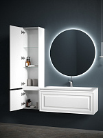 Sancos Very Шкаф-пенал подвесной 35x30x160h см, цвет: bianco PVR35LW