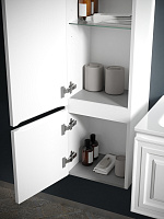 Sancos Very Шкаф-пенал подвесной 35x30x160h см, цвет: bianco PVR35LW