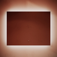 Sancos Square Зеркало прямоугольное с подсветкой 90x70h см SQ900