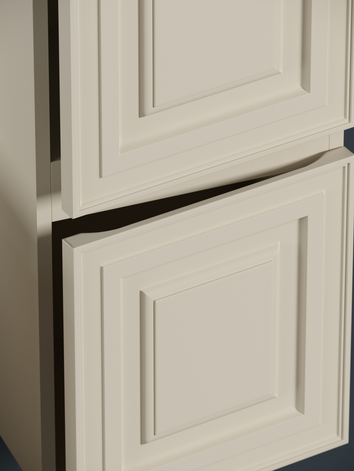 Sancos Very Шкаф-пенал подвесной 35x30x160h см, цвет: beige soft PVR35RCE