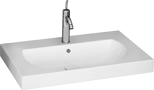 Kerama Marazzi Buongiorno Раковина подвесная 80х48х20h см с 1 отверстием, цвет: белый BG.wb.80