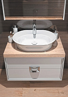 Kerama Marazzi Canaletto Раковина чаша 60x46x13h см с 1 отверстием, цвет: белый CN.wb.60