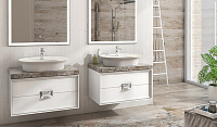 Kerama Marazzi Canaletto Раковина чаша 60x46x13h см с 1 отверстием, цвет: белый CN.wb.60