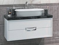 Kerama Marazzi Canaletto Раковина чаша 65x40x13h см без отверстия, цвет: белый CN.wb.65