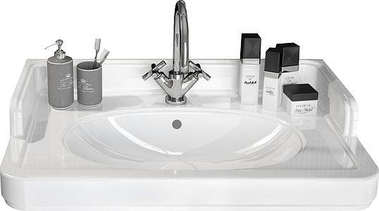 Kerama Marazzi Pompei Раковина подвесная 60х50х22h см с 1 отверстием, цвет: белый PO.wb.60