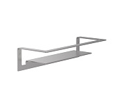 Almar Accessories Полка подвесная 30х7h см, цвет: brushed stainless steel E300001.316