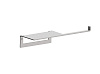 Almar Accessories Держатель туалетной бумаги с полкой, цвет: brushed stainless steel E317000.316