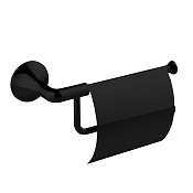 Cisal Vita Держатель туалетной бумаги с крышкой, подвесной, цвет: night black VI09042040