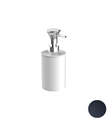 Cisal Vita Дозатор для жидкого мыла, настольный, композитная колба, цвет: night black VI09061040