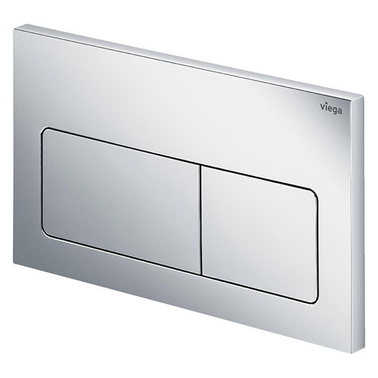 Viega Prevista Dry Инсталляция для подвесного унитаза 49x12x112h см, с панелью смыва, цвет: черный 792848