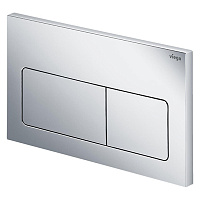 Viega Prevista Dry Инсталляция для подвесного унитаза 49x12x112h см, с панелью смыва, цвет: черный 792848