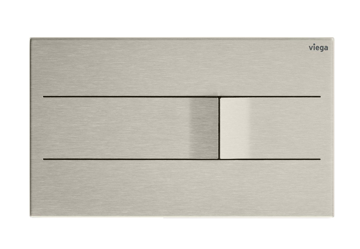 Viega Prevista Visign for More 201 Панель смыва 22x0,3x13h см, цвет: нержавеющая сталь 773526