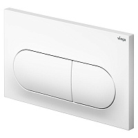 Viega Prevista Dry Инсталляция для подвесного унитаза 49x12x112h см, с панелью смыва, цвет: черный 792831