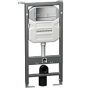 Ceramicanova Envision Инсталляция для унитаза 50х16х114h см, 2 клавиши смыва, цвет: хром матовый CN1002M