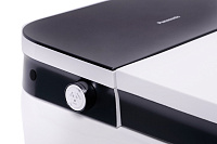 Panasonic Унитаз c функицией биде приставной 40,5x69,5 автомат. крышка с подогревом, фен, цвет белый 2711