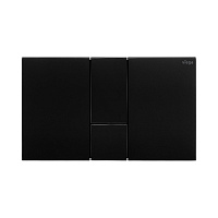 Viega Prevista Visign for Style 24 Панель смыва 22x0,6x13h см, пластик, цвет: черный 773304