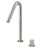 Treemme 22MM Смеситель для кухни на 2 отверстия, цвет: нержавеющая сталь 1133IS