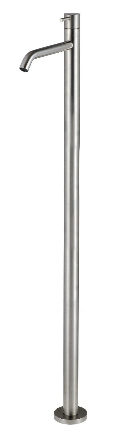 Treemme 40MM Смеситель для раковины напольный, цвет: нержавеющая сталь 1314IS