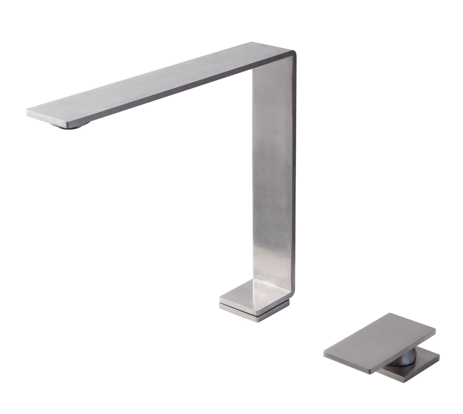 Treemme 5MM Смеситель для кухни на 2 отверстия, цвет: нержавеющая сталь 2833IS